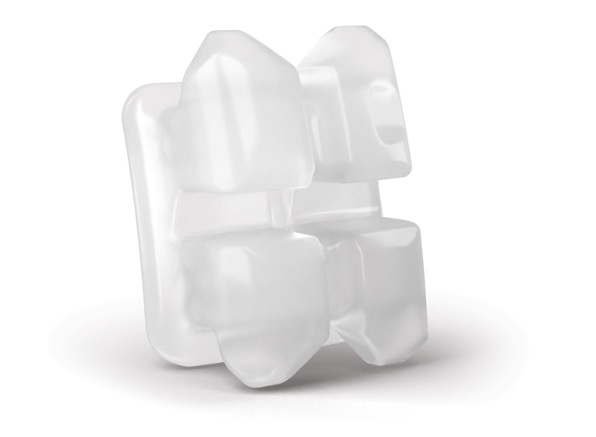 Clear fixed braces